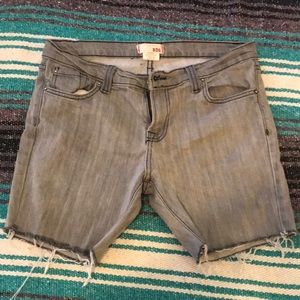 Urban Outfitters Grey denim cutoffs